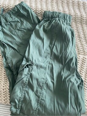 lululemon athletica Sage Green Cargo Joggers